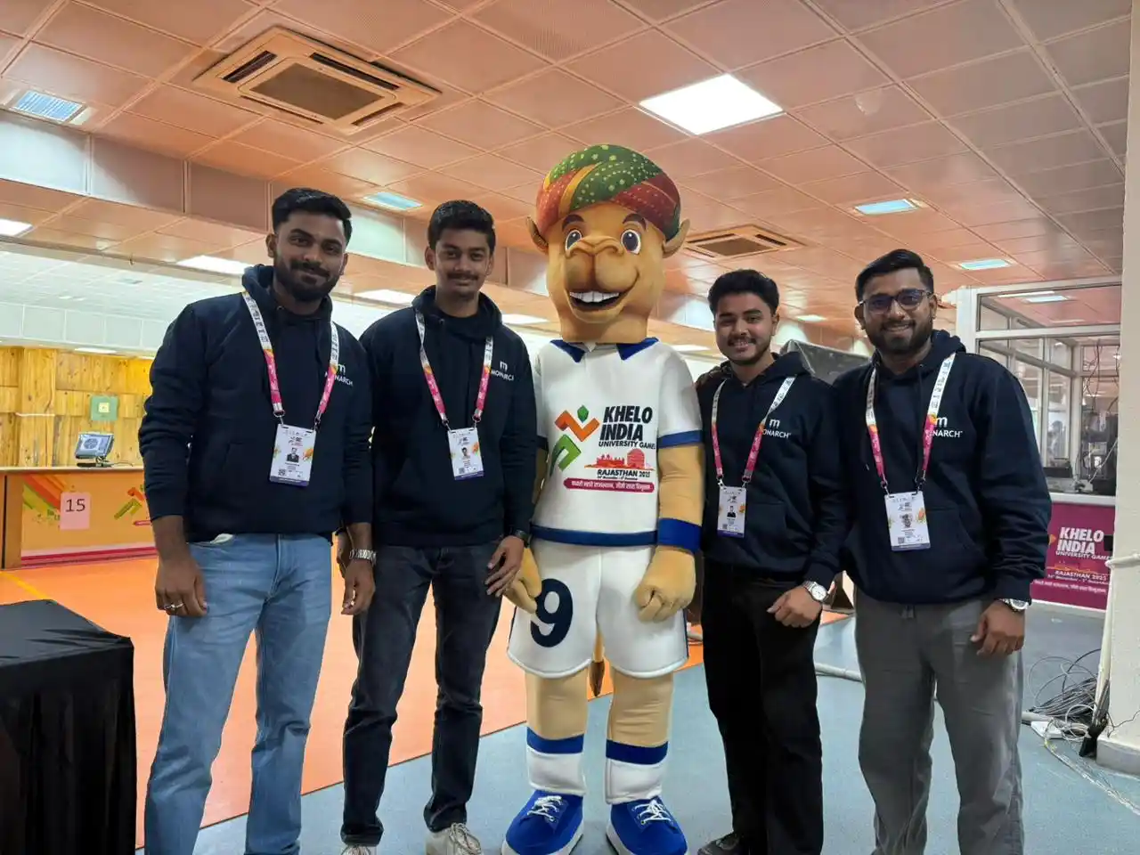 IISM Students at Khelo India