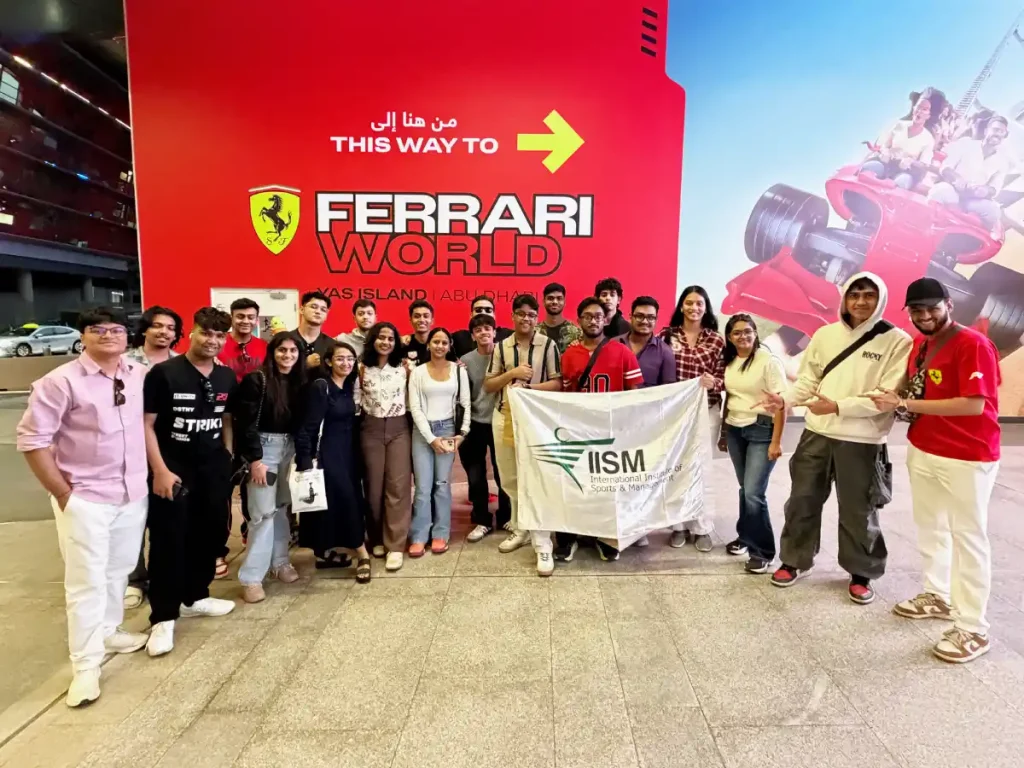 IISM Students at Ferrari World Dubai 2026