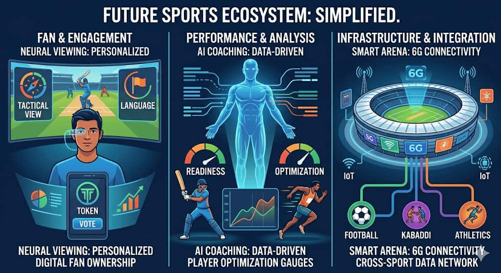 Future sports ecosystem - Simplified