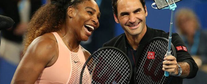 Victorious Roger Federer