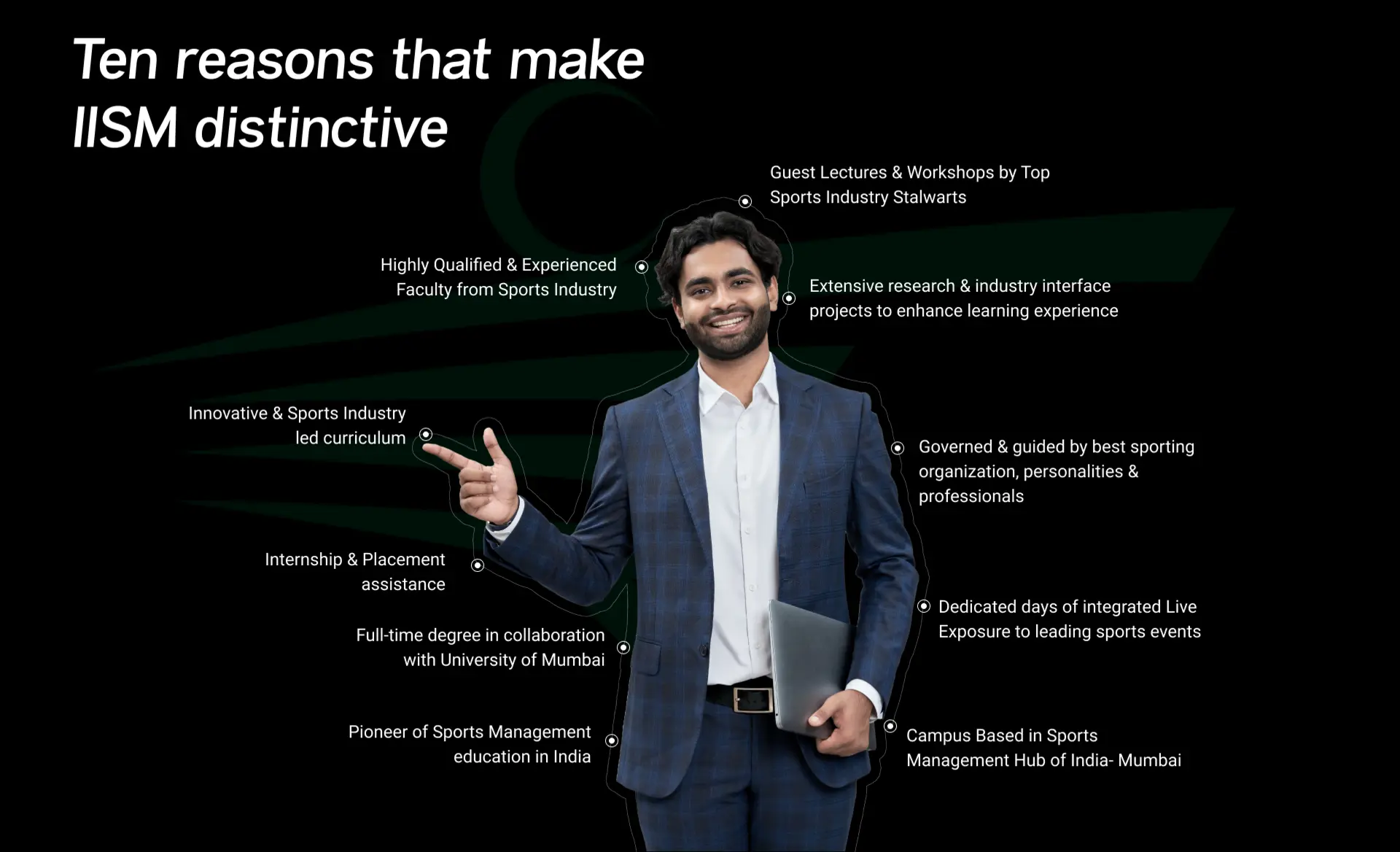 Ten reasons that make IISM distinctive