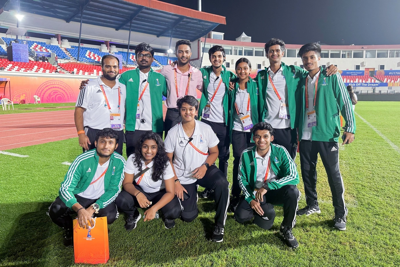 IISM students at the FIFA U17 Women’s World Cup