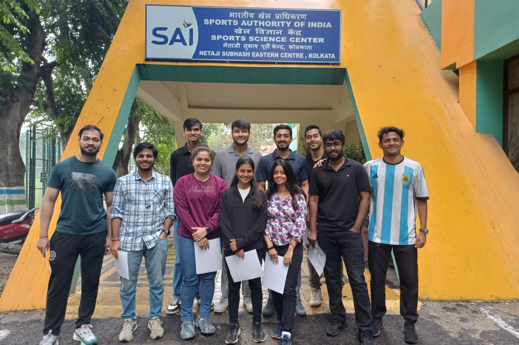IISM Students at Sports Authority of India, Kolkata
