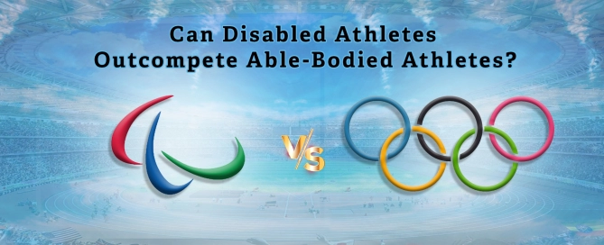 Can disabled athletes outcompied able-bodied athletes