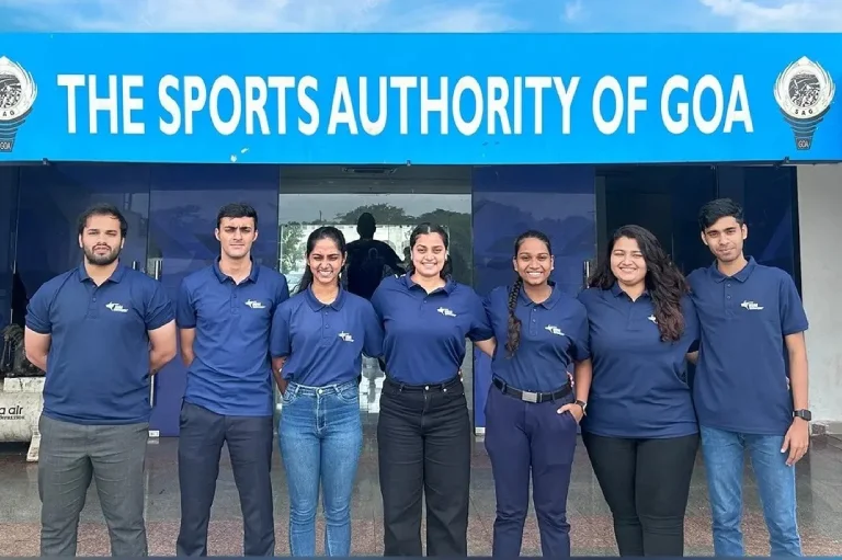 IISM Students at National Games Goa