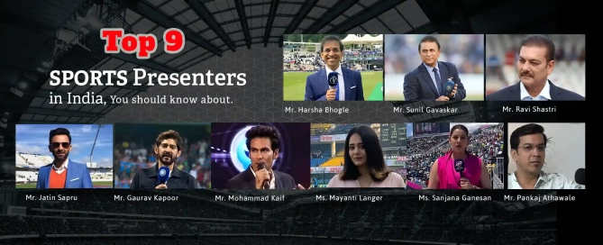 Top Sports presenters in India