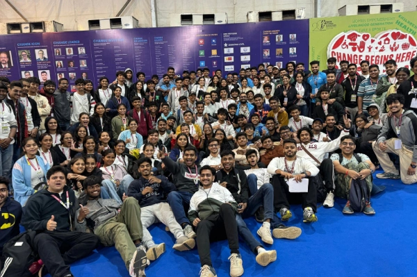 IISM Students Volunteered at Tata Mumbai Marathon 2025