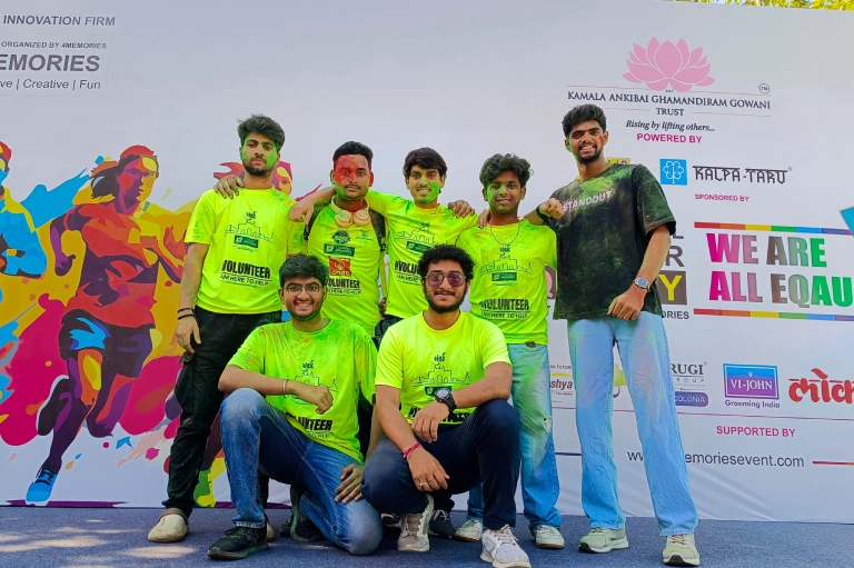 Our Students worked at Rang Birange Run (4th edition)