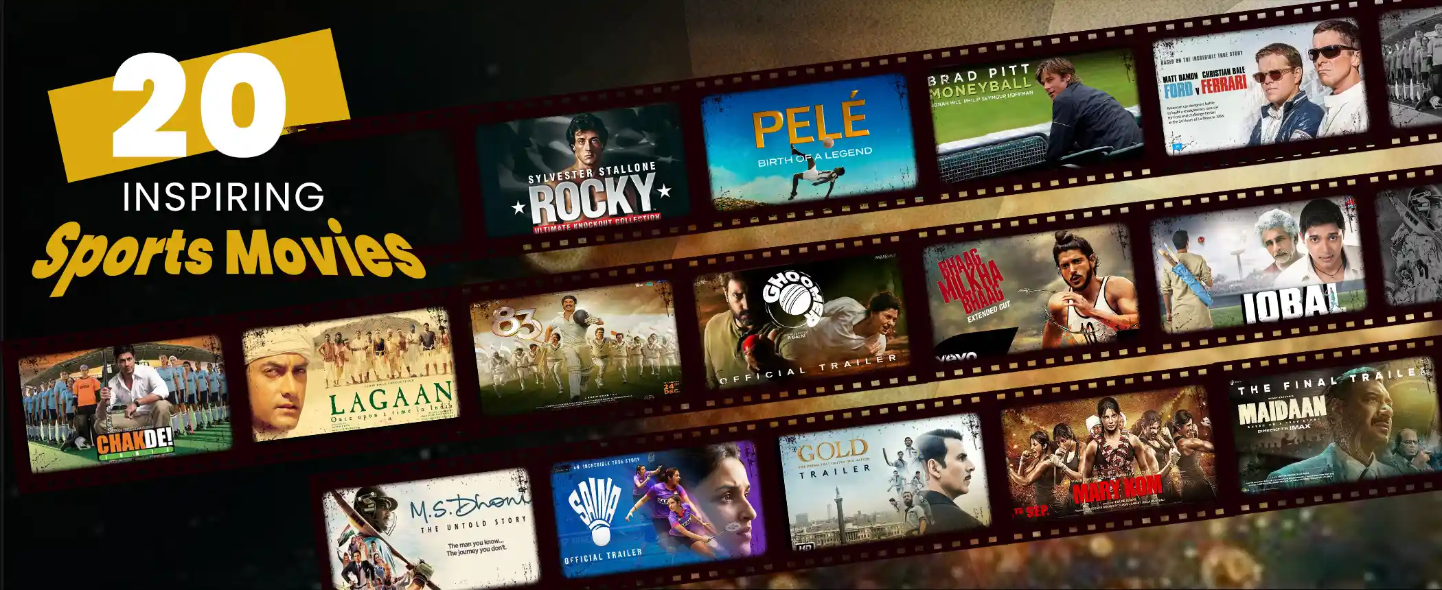 20 Most Inspiring Sports Movies to watch