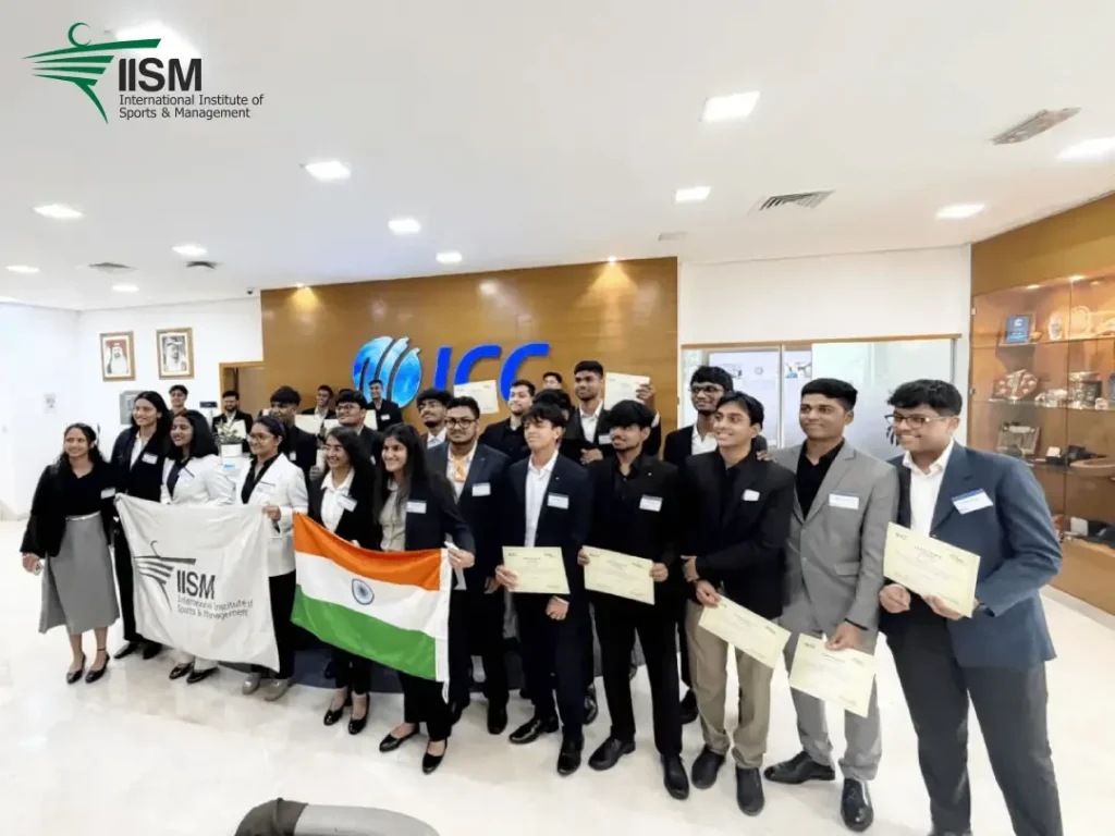 IISM students at the ICC Headquarters, Dubai