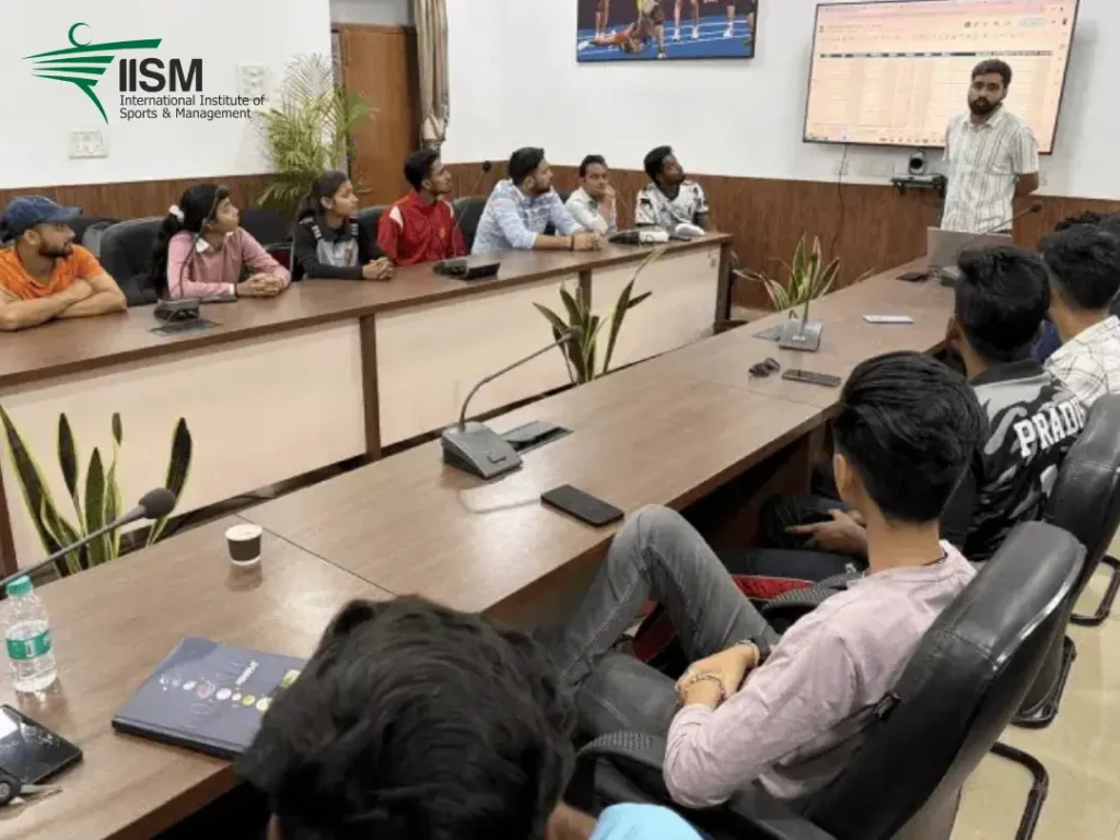 IISM students working at the Khelo India Tribal Games, 2026