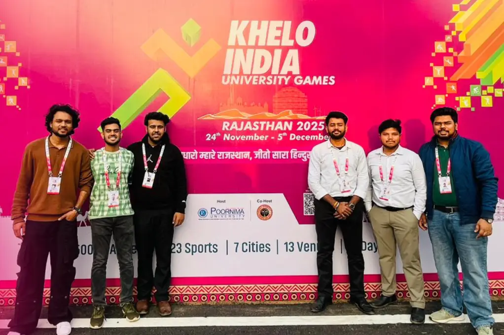 IISM Students at Khelo India
