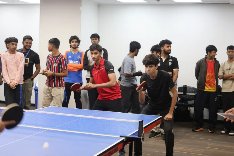 Table Tennis Match at Junoon 2025