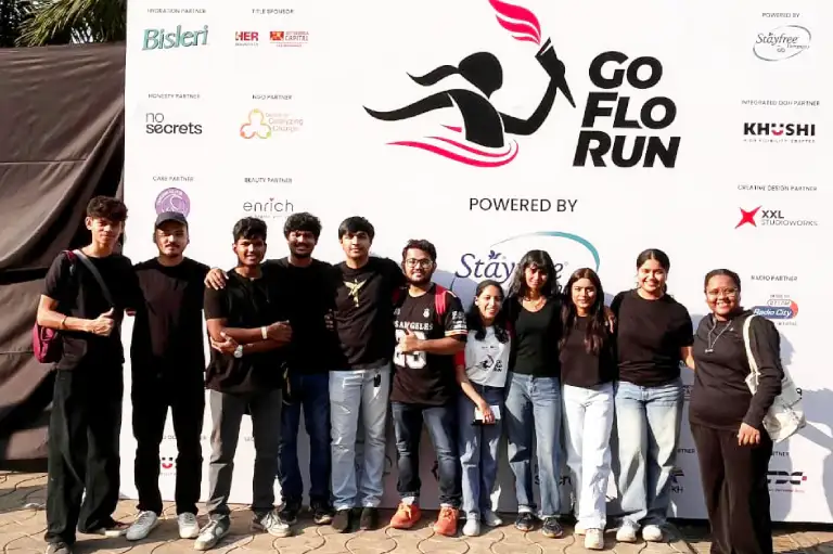 IISM Students worked at Goflow Run 2025