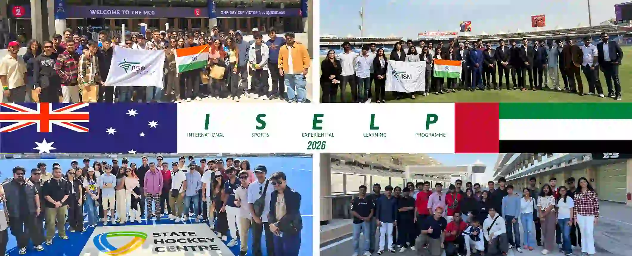 ISELP 2026 Two Continents. One Sporting Vision banner