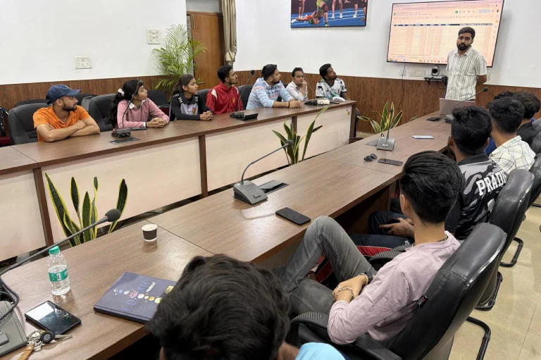 IISM Students working at Khelo India Tribal Games 2026