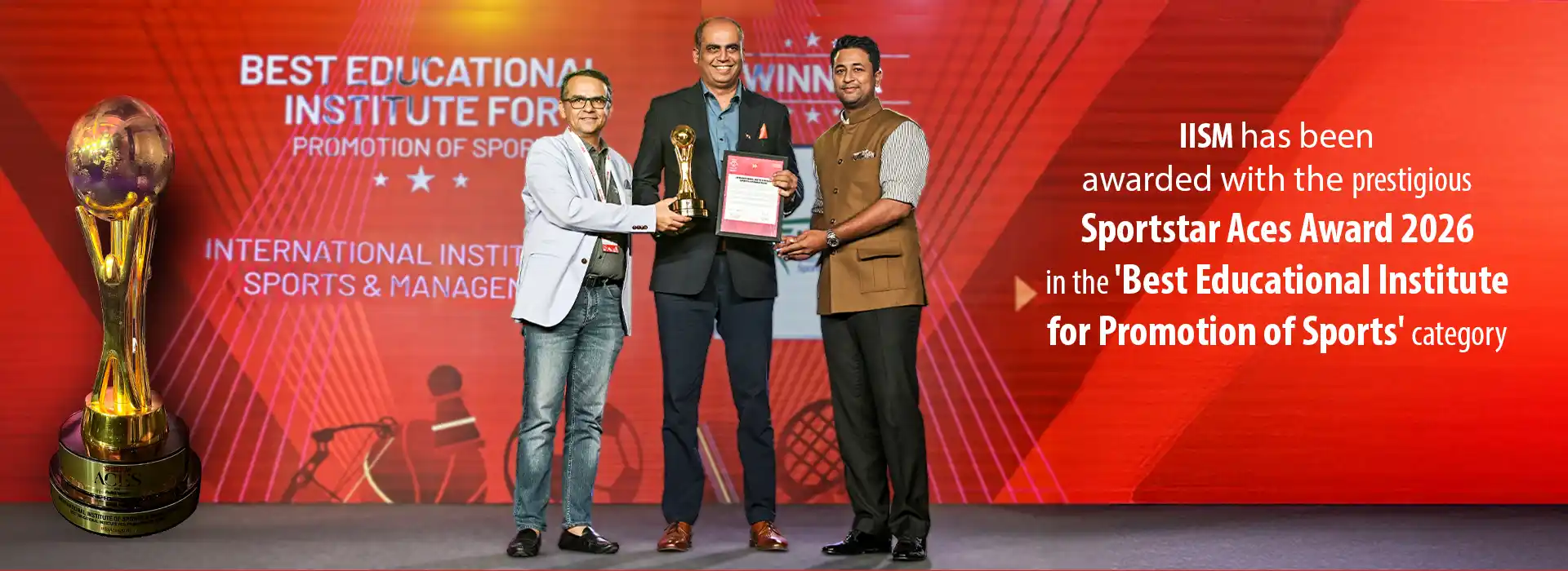 IISM Wins Sportstar Aces Award 2026 Desktop Version