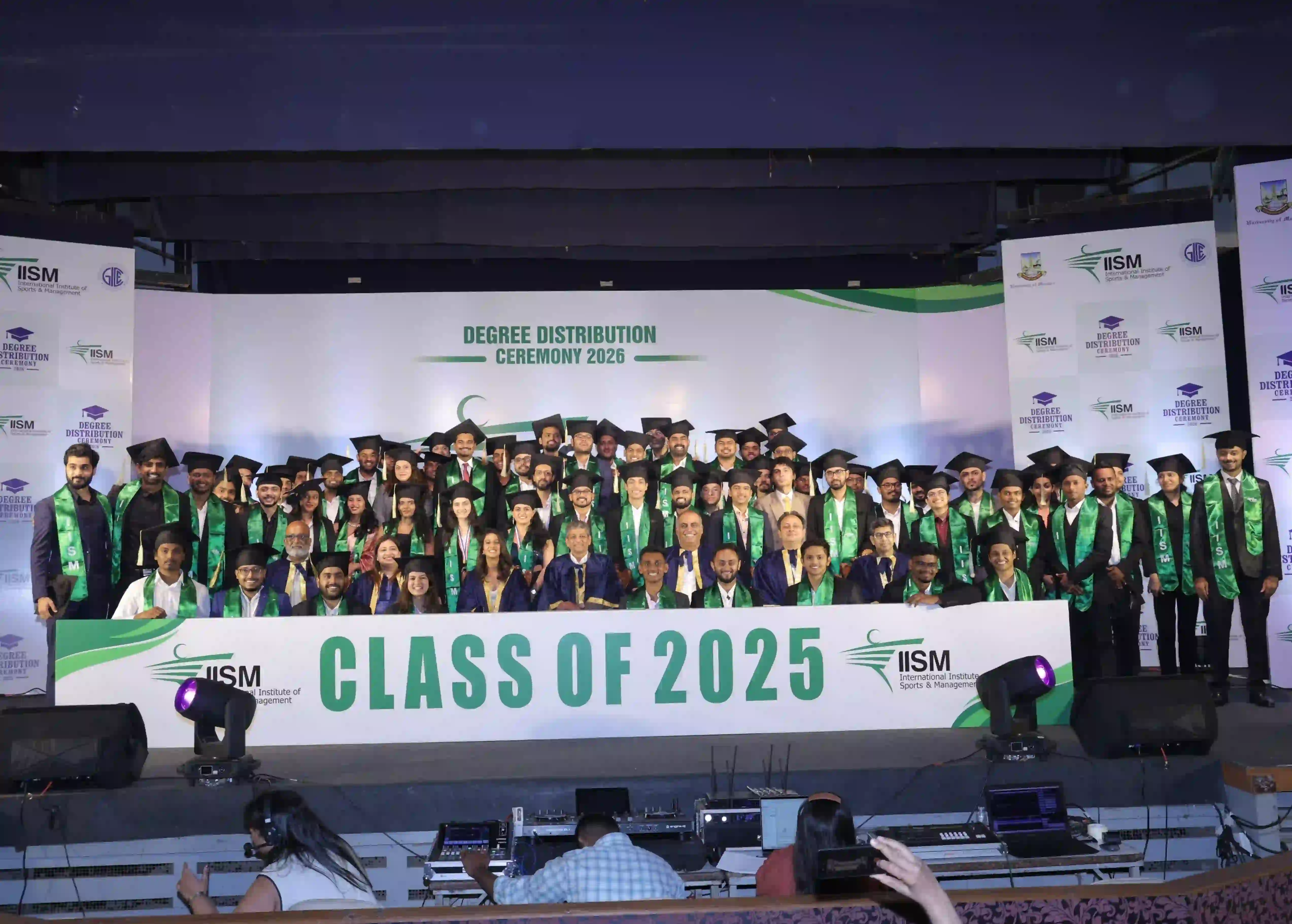 IISM Degree Distribution Ceremony for MSM Batch 2025