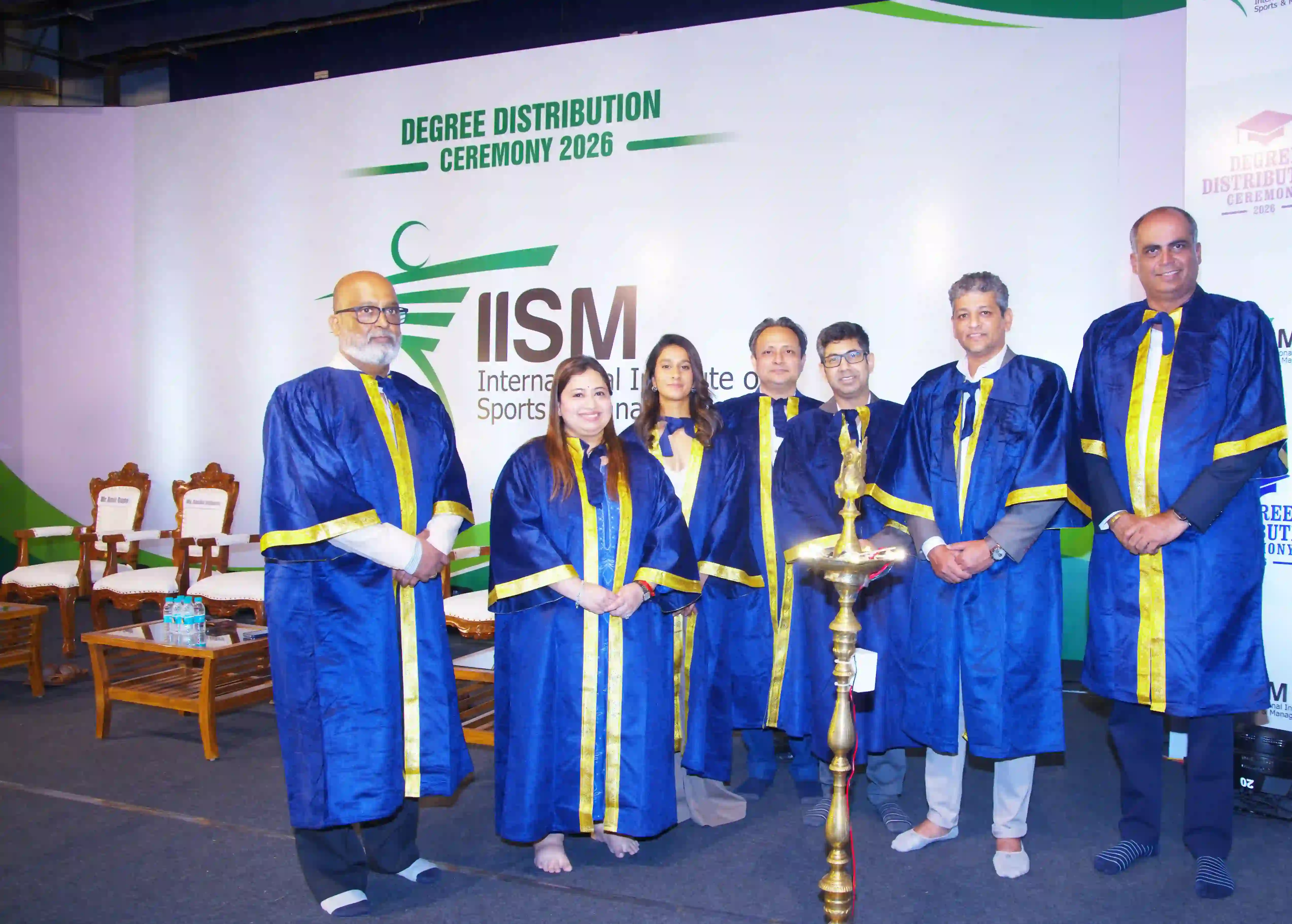 Knowledge is Light, as they say! IISM's Convocation Begins with the Lamp Lighting