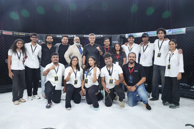 Our Students Working at Warriors Dream Series MMA Fight Night 17 - Mumbai