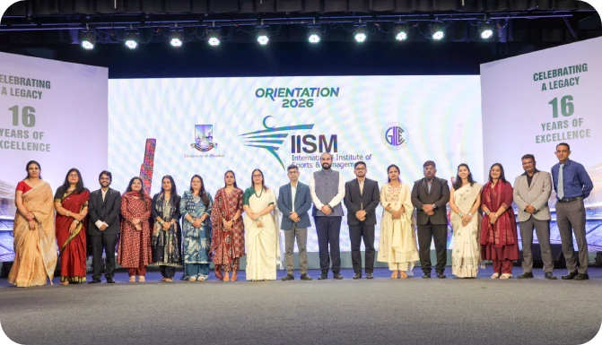 Team IISM Faculties on orientation day 2026