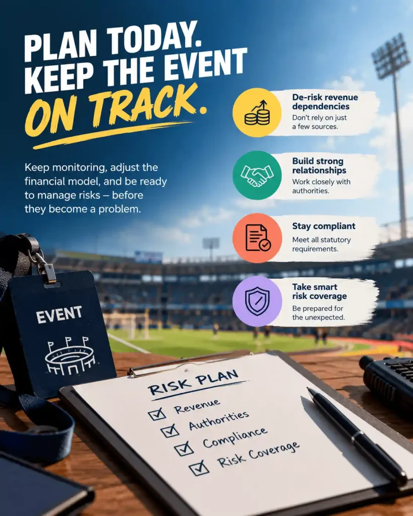 Plan today keep the event on track
